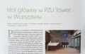 Hol główny PZU Tower opisany w artykule